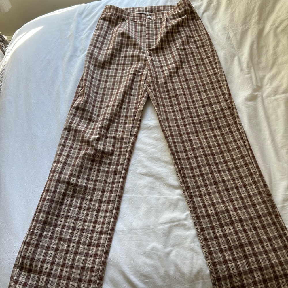 Shein plaid pants